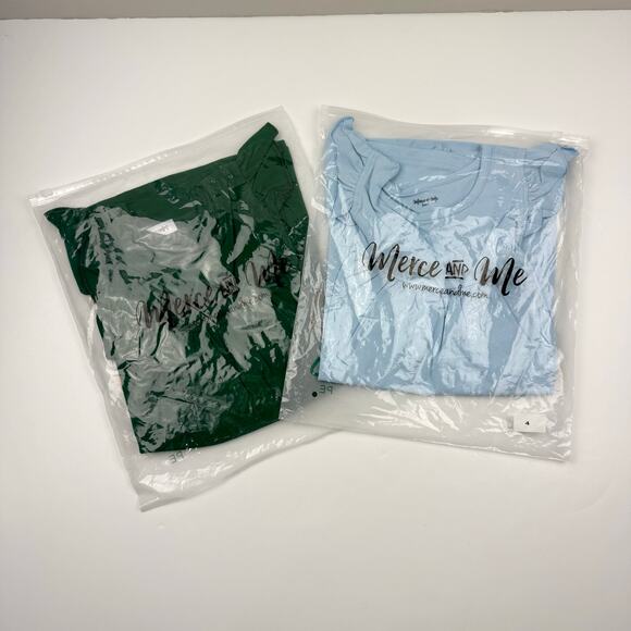 NEW Merce & Me Green & Blue Dress Bundle - Picture 10 of 12